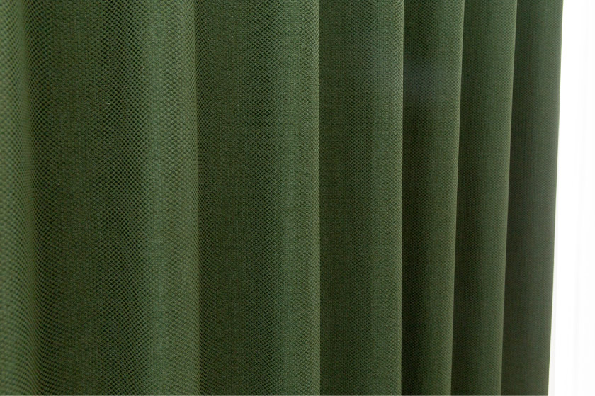 リーズナブルな1級遮光 グリーンのアップ画像