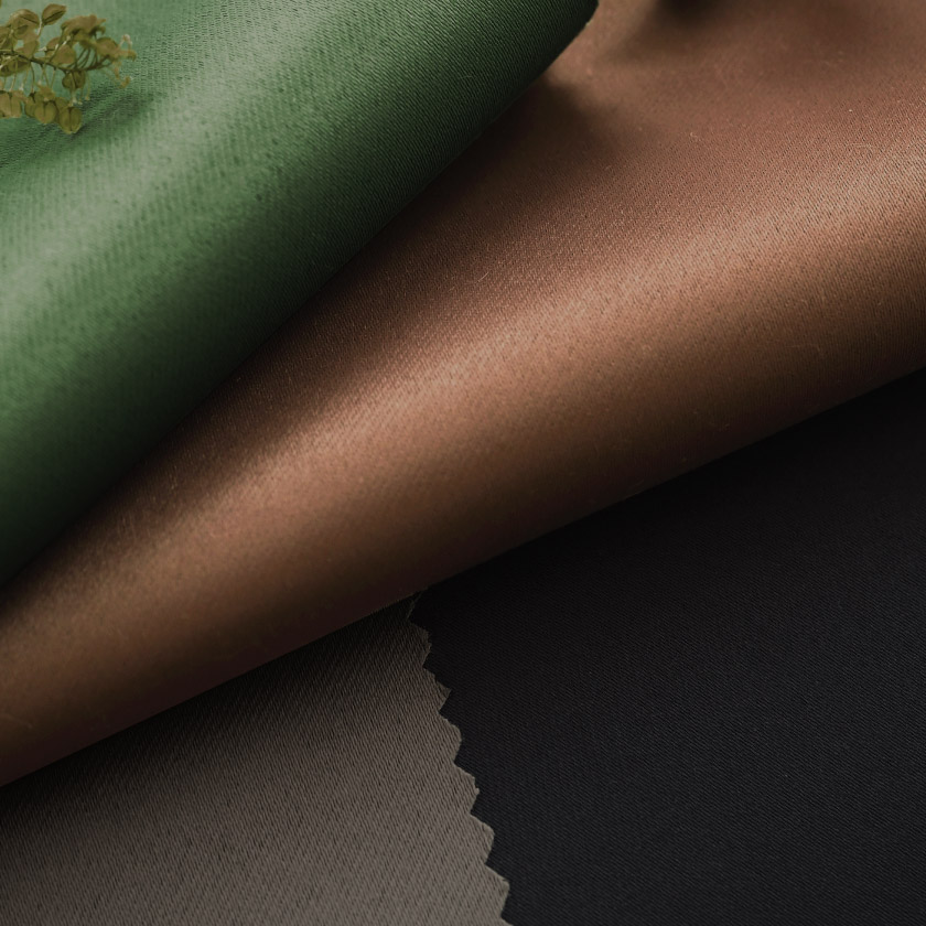 1級遮光ドレープ【格安 1級遮光カーテン】ブラウン、モスグリーン、ダークグレー、ブラックの生地です。