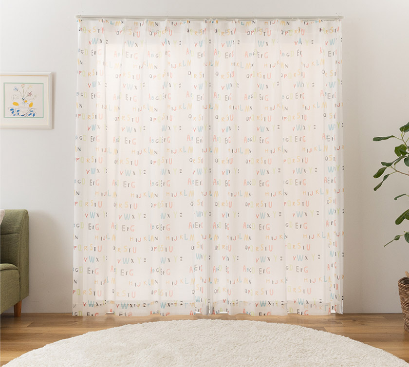 知育にもなるアルファベットプリント