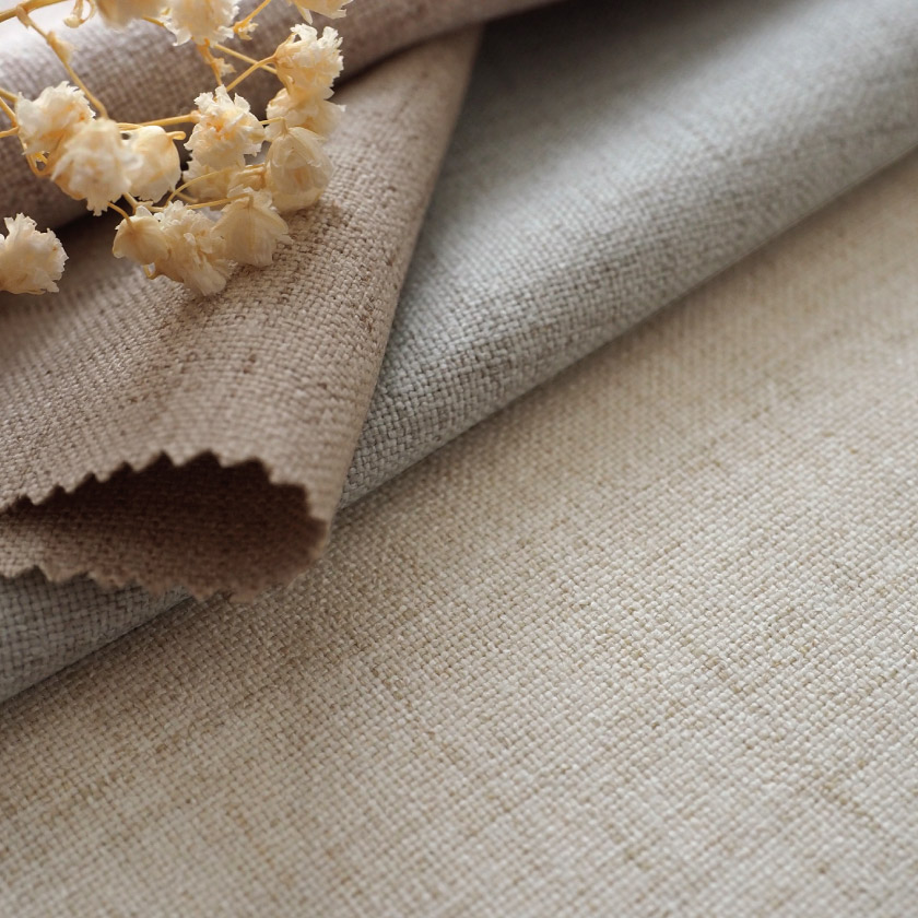 天然のコットンのような風合いがわかるアップ画像です。