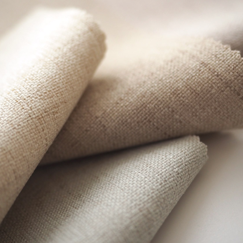 天然のコットンのような風合いがわかるアップ画像です。