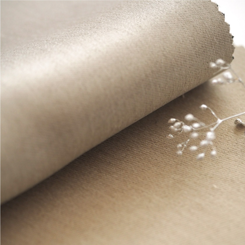 「遮光 スモーキーカラー充実カーテン」の生地アップです。