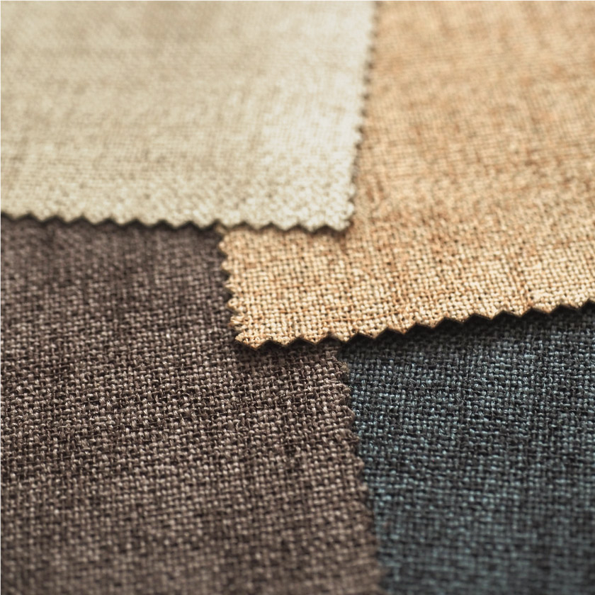 「遮光 モダンでスタイリッシュなカーテン」の生地アップです。