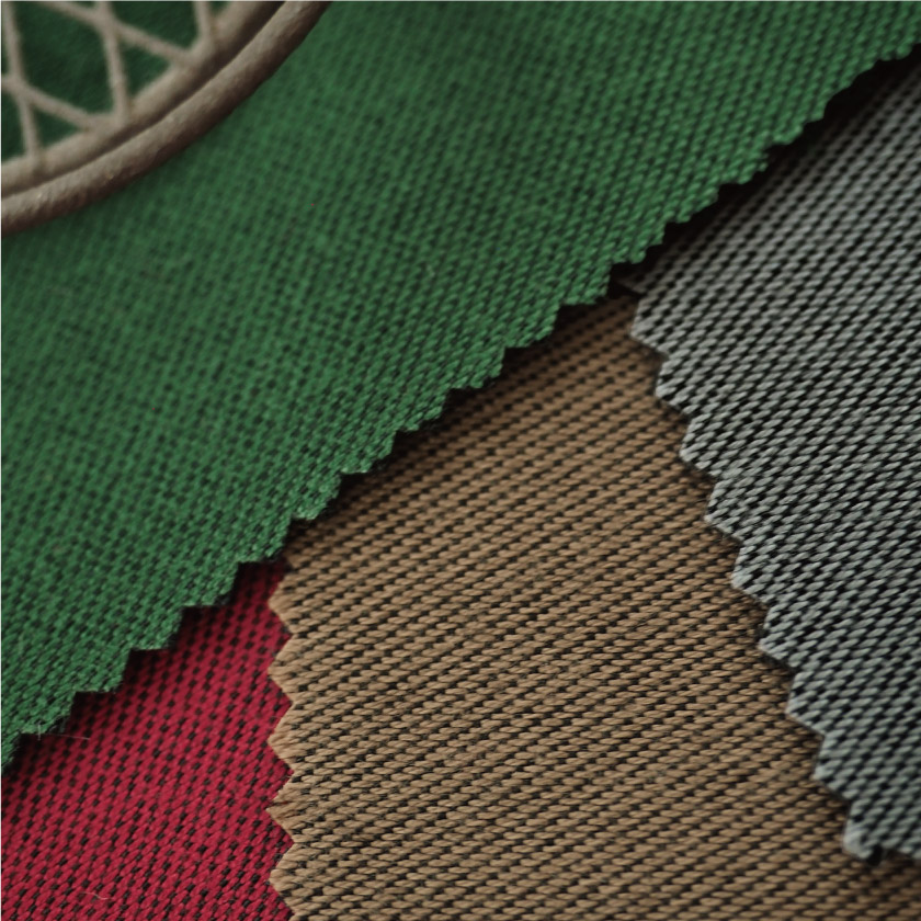 「遮光　定番の暗幕カーテン」の生地アップです。