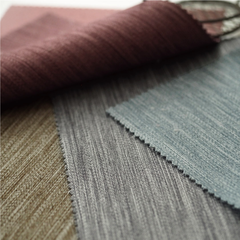 「遮光 スモーキーカラー充実カーテン」の生地アップです。