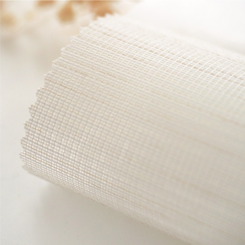 「遮熱と制菌レース」の生地アップです。