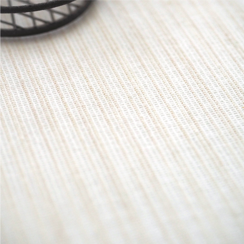 「遮熱＋花粉キャッチカーテン②」の生地アップです。