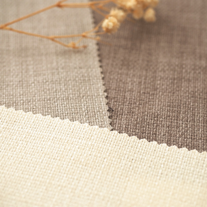 生地のアップ画像です。全9色とも様々な空間に合わせやすい色合いです。