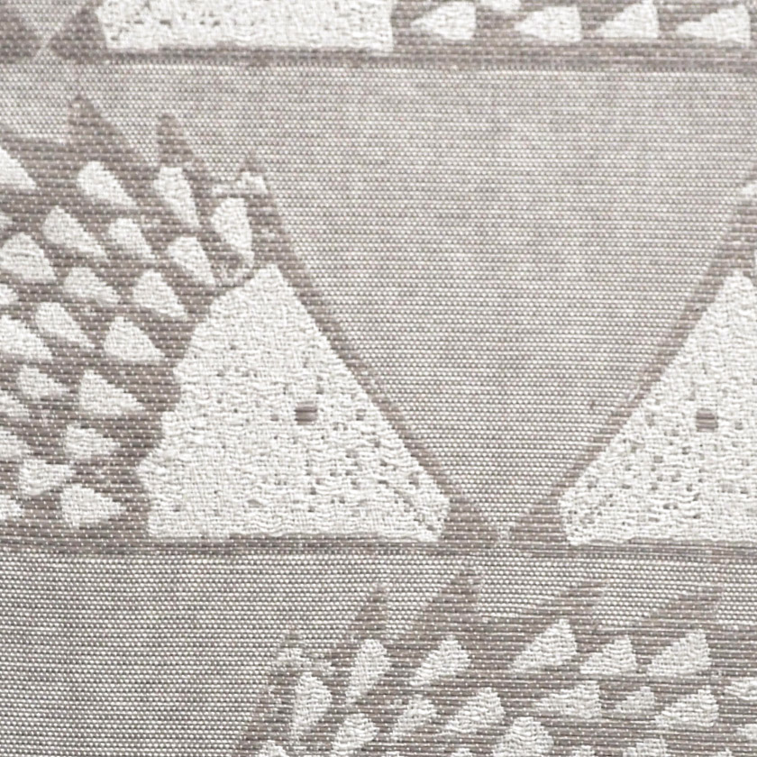 生地のアップ画像です。カラーは1色で、ハリネズミが整列して1つの柄を作り出しています。